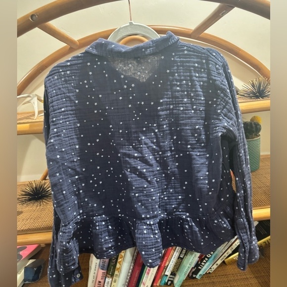 Sundry muslin ruffle shirt Anthropologie - Picture 5 of 7